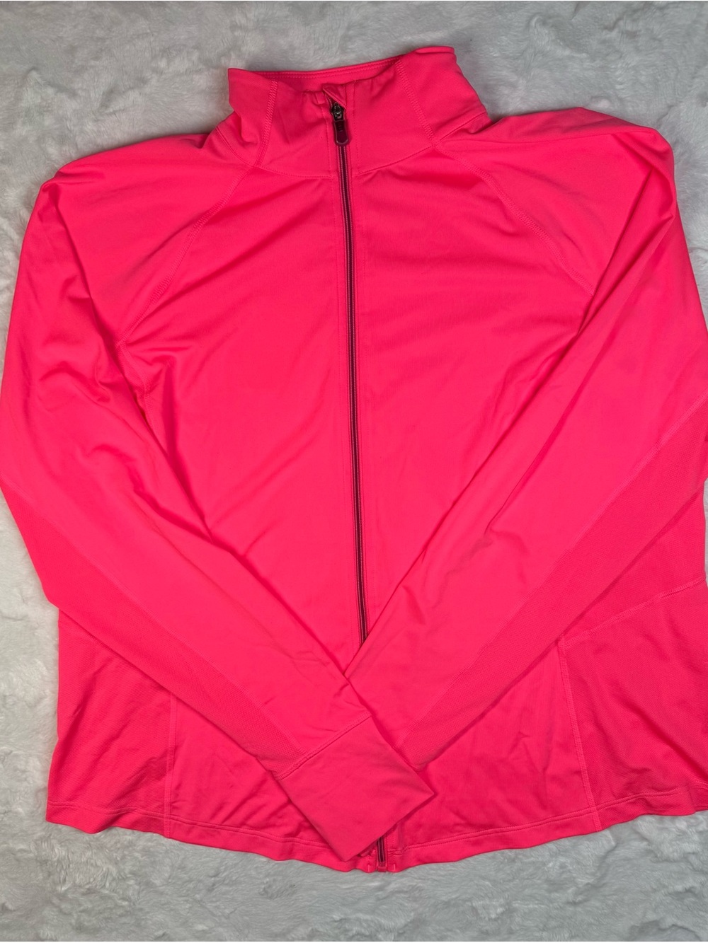 Women’s Full-Zip Performance Jacket in Bright Pink TEK GEAR